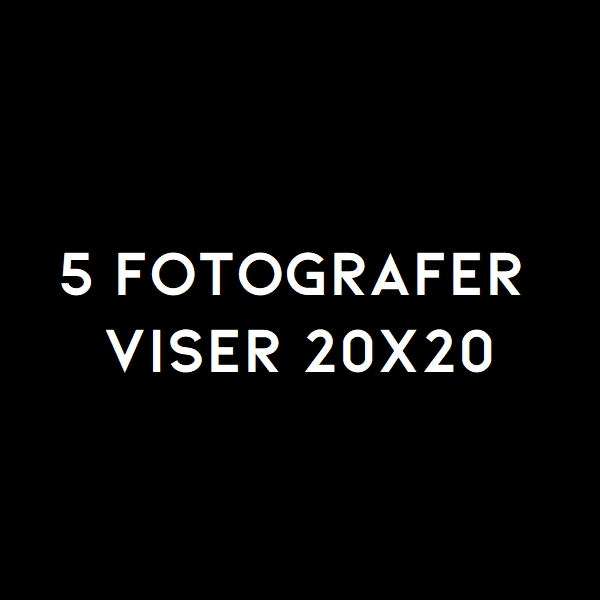 5 fotografer viser 20x20